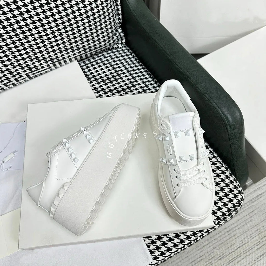 35-40 Luxury Designer Shoes High Quality Shoes Woman 2025 Women's Luxury Sneakers Leather Brand Fashion Brands