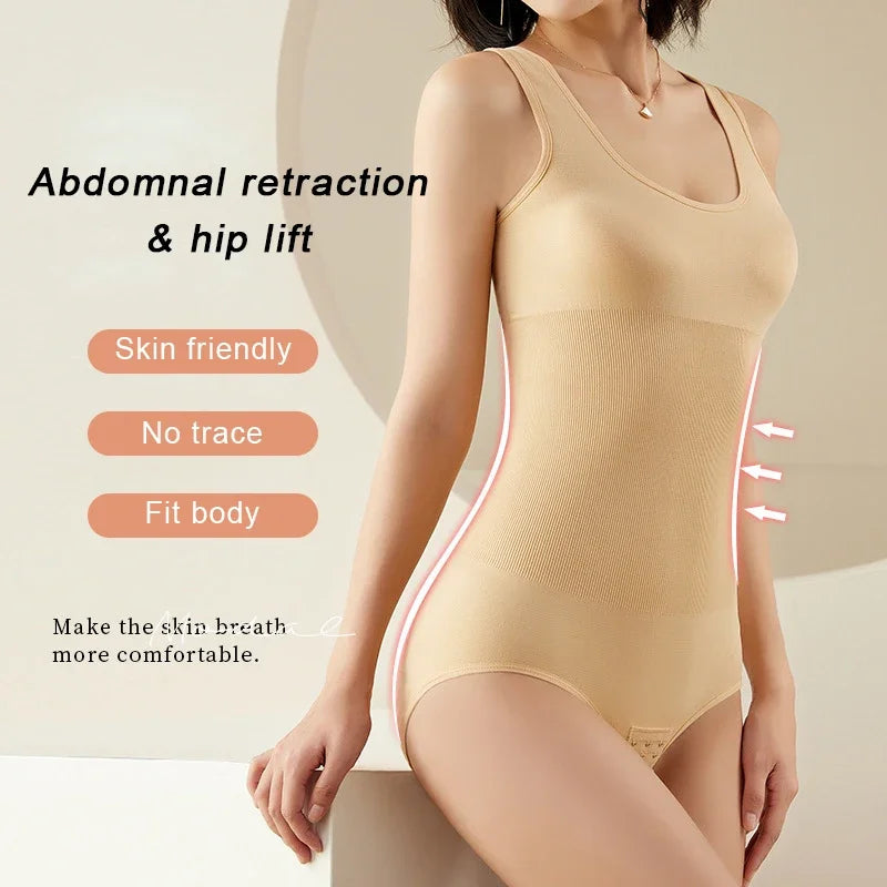 Women Body Shapers Women Bodysuit Tummy Control Shapewear Slimming Bodyshaper Fashion Tanks Sexy Thong Female Slim Jumpsuit