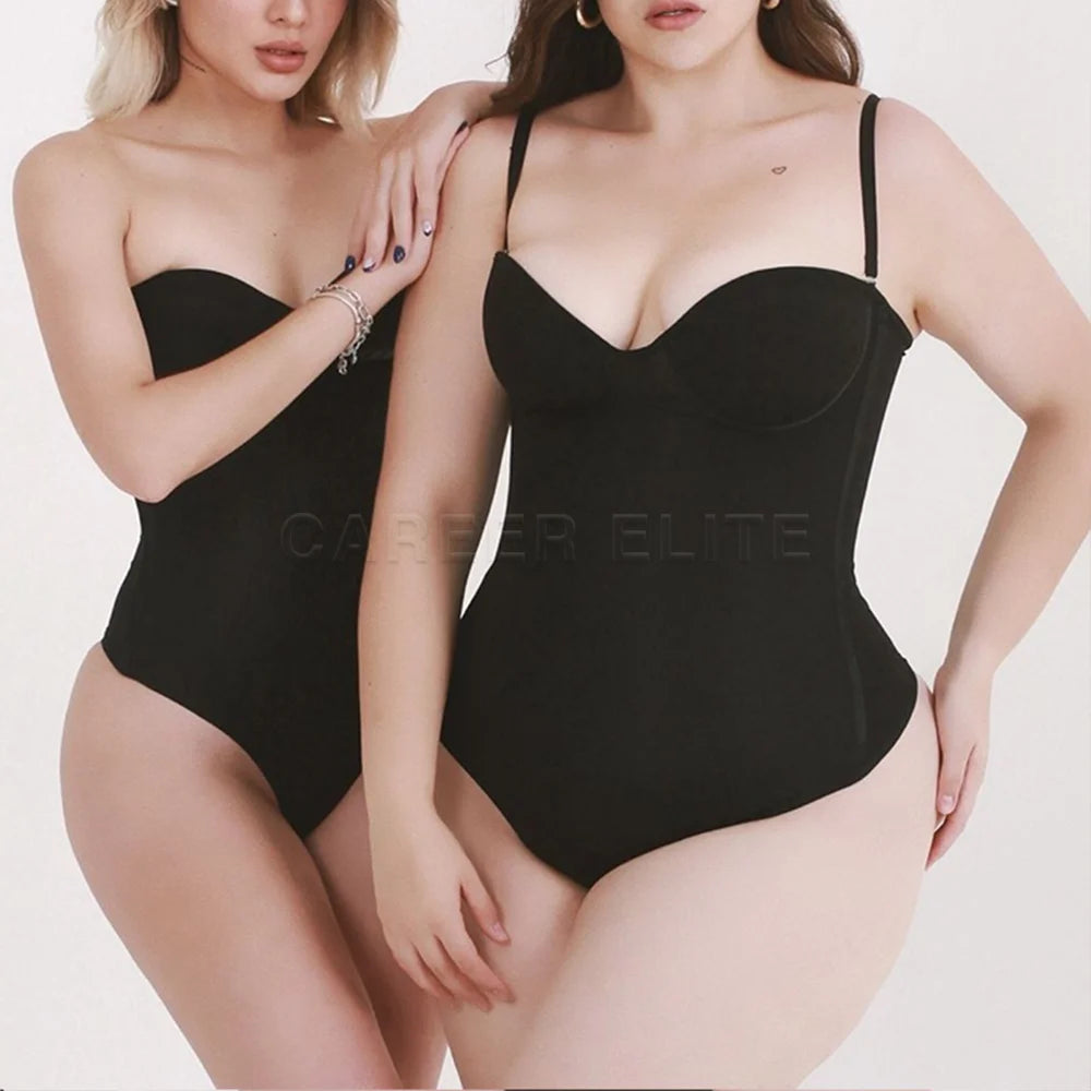 New Triangle Body Shaper Flat Belly Reductive Shapewear Bodysuits with Bra Tummy Control Slimming Sheath Liposuction Surgery