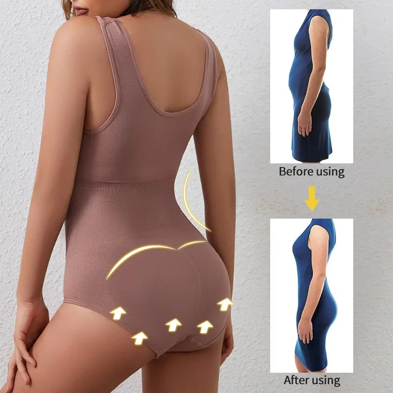 Women Body Shapers Women Bodysuit Tummy Control Shapewear Slimming Bodyshaper Fashion Tanks Sexy Thong Female Slim Jumpsuit