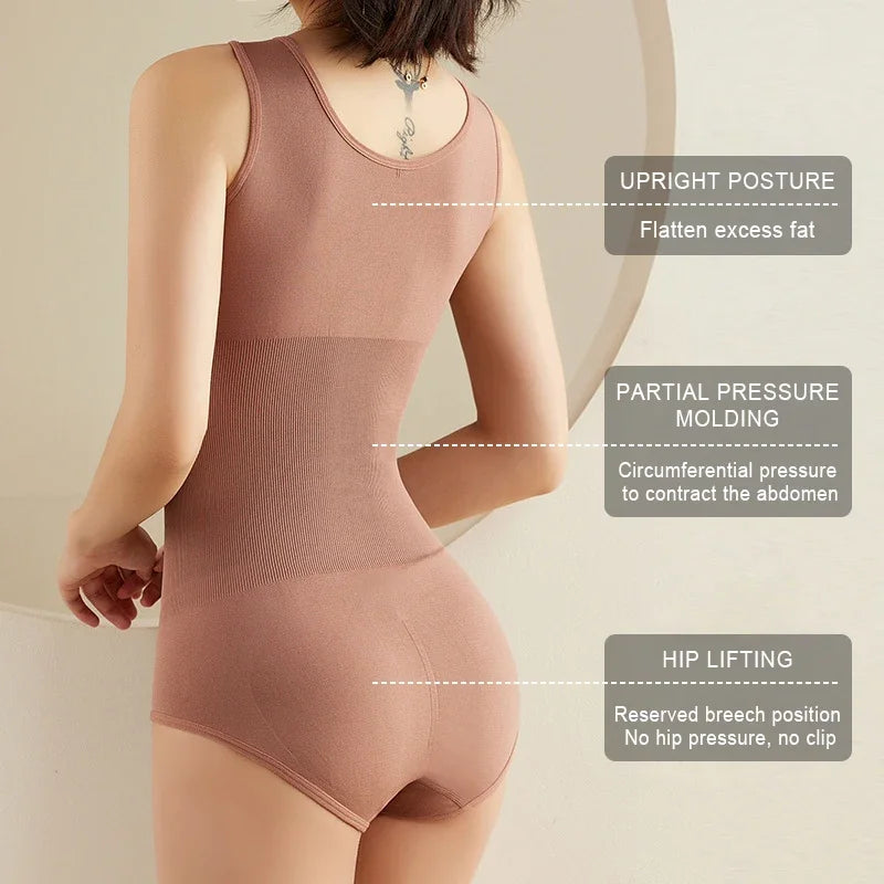 Women Body Shapers Women Bodysuit Tummy Control Shapewear Slimming Bodyshaper Fashion Tanks Sexy Thong Female Slim Jumpsuit