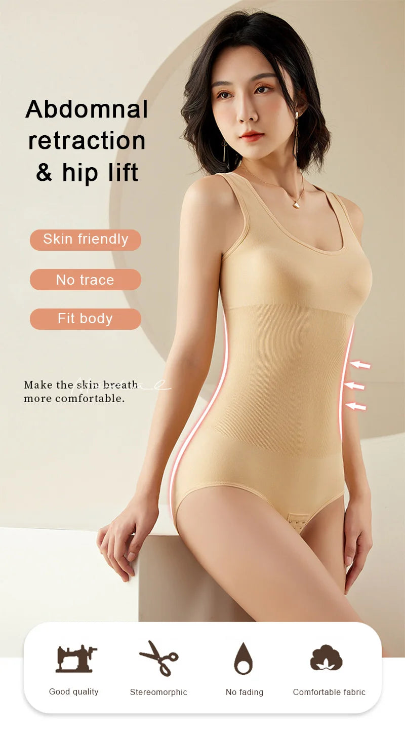 Women Body Shapers Women Bodysuit Tummy Control Shapewear Slimming Bodyshaper Fashion Tanks Sexy Thong Female Slim Jumpsuit